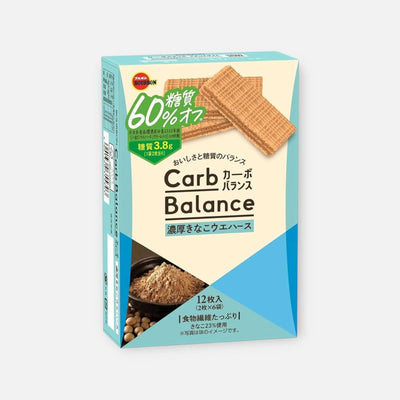 Bourbon Carb Balance Rich Kinako Wafers (12 Units)