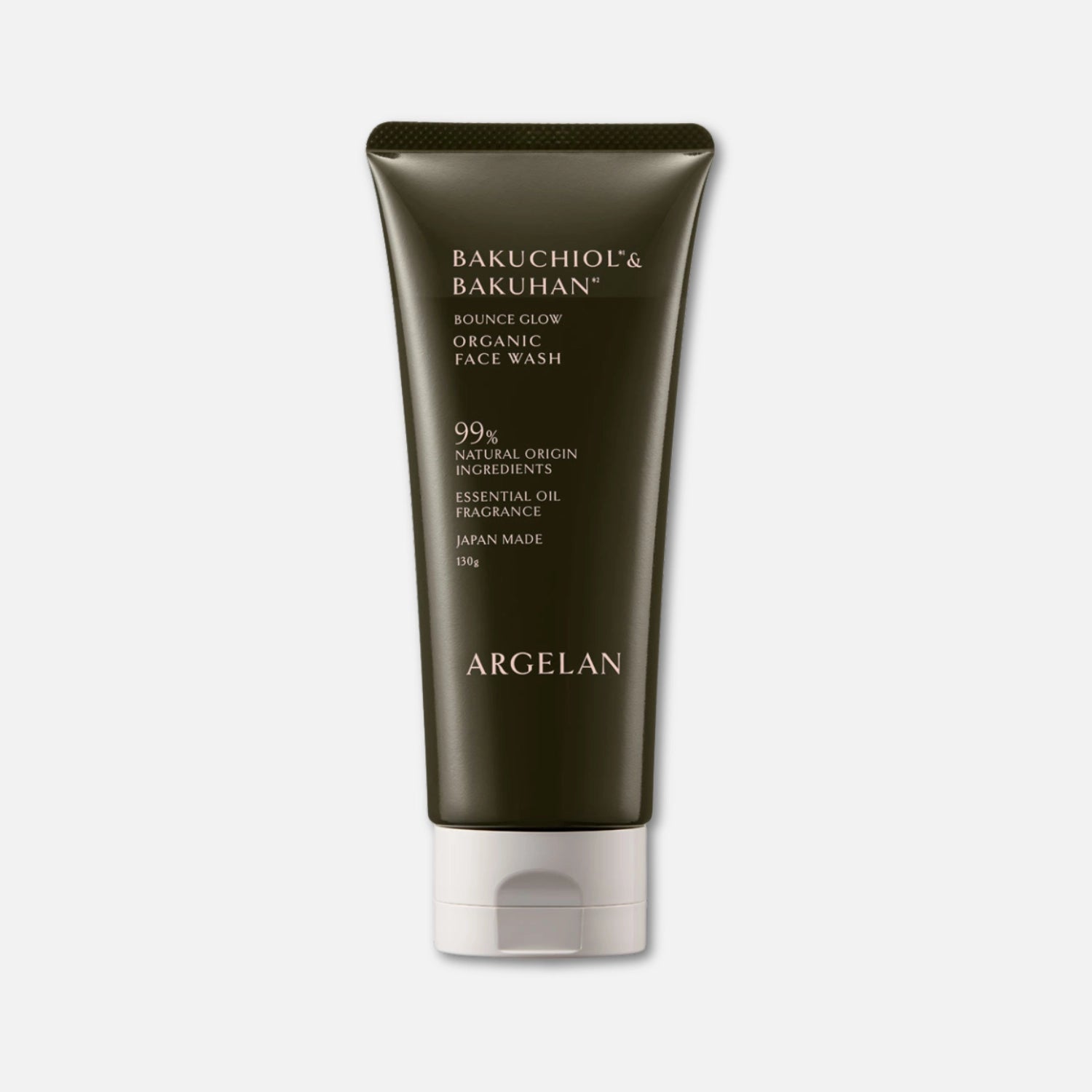 Argelan Bounce Glow Bakuchiol & Bakuhan Organic Face Wash 130g