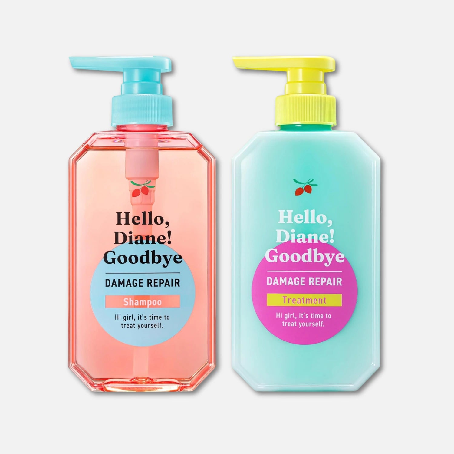 Diane Hello, Diane! Goodbye Shampoo & Treatment Set 400ml Each