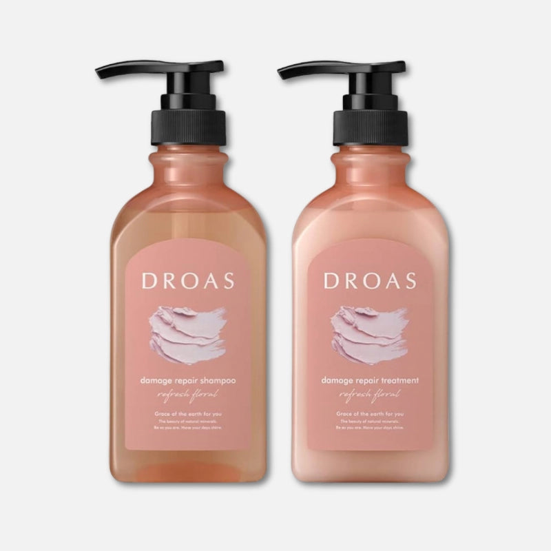 Droas Damage Repair Shampoo & Conditioner Set (400ml Each)