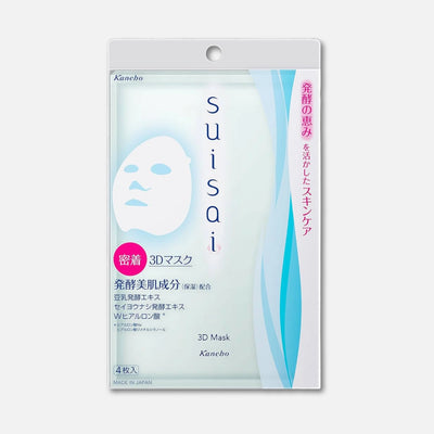 Kanebo Suisai Beauty 3D Face Mask (4 Sheets)
