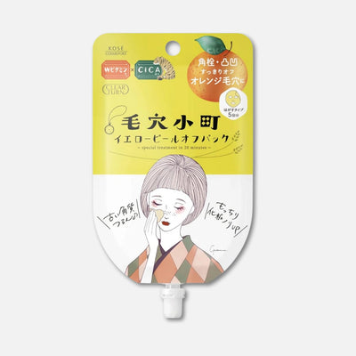 Kose Clear Turn Pore Komachi Yellow Peel Off Pack 30g