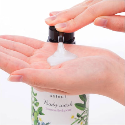 Kose Softymo Natu Savon Body Wash Chamomile & Pear 500ml