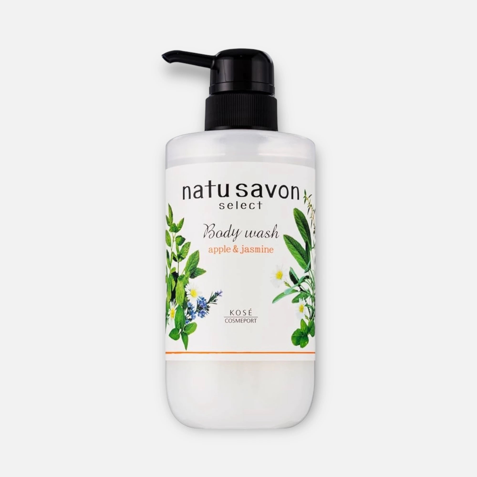Kose Softymo Natu Savon Body Wash Apple & Jasmine 500ml