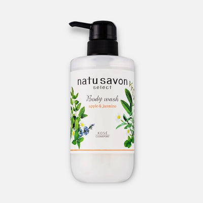 Kose Softymo Natu Savon Body Wash Apple & Jasmine 500ml