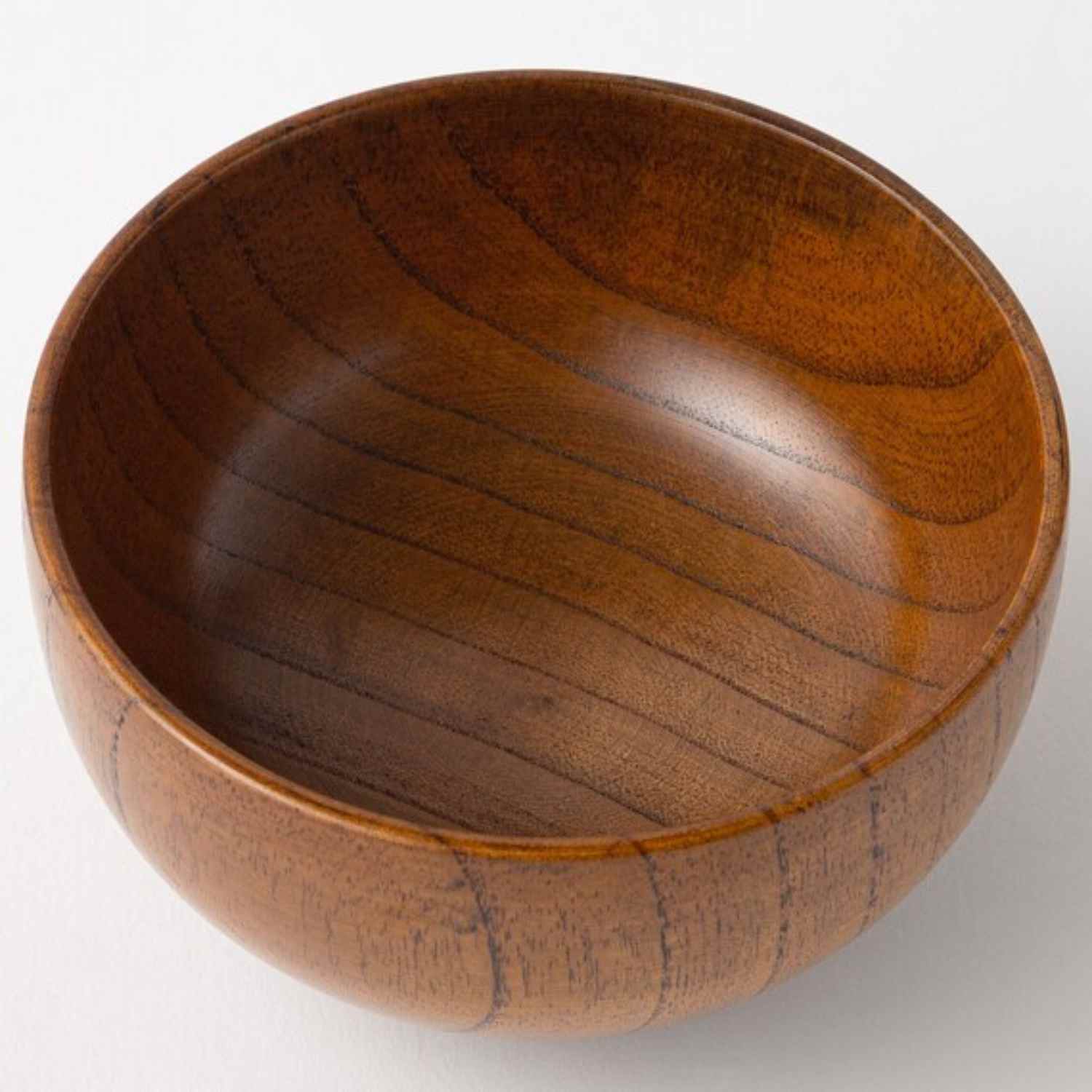 Nitori Natural Wood Miso Soup Bowl (Medium) - Buy Me Japan