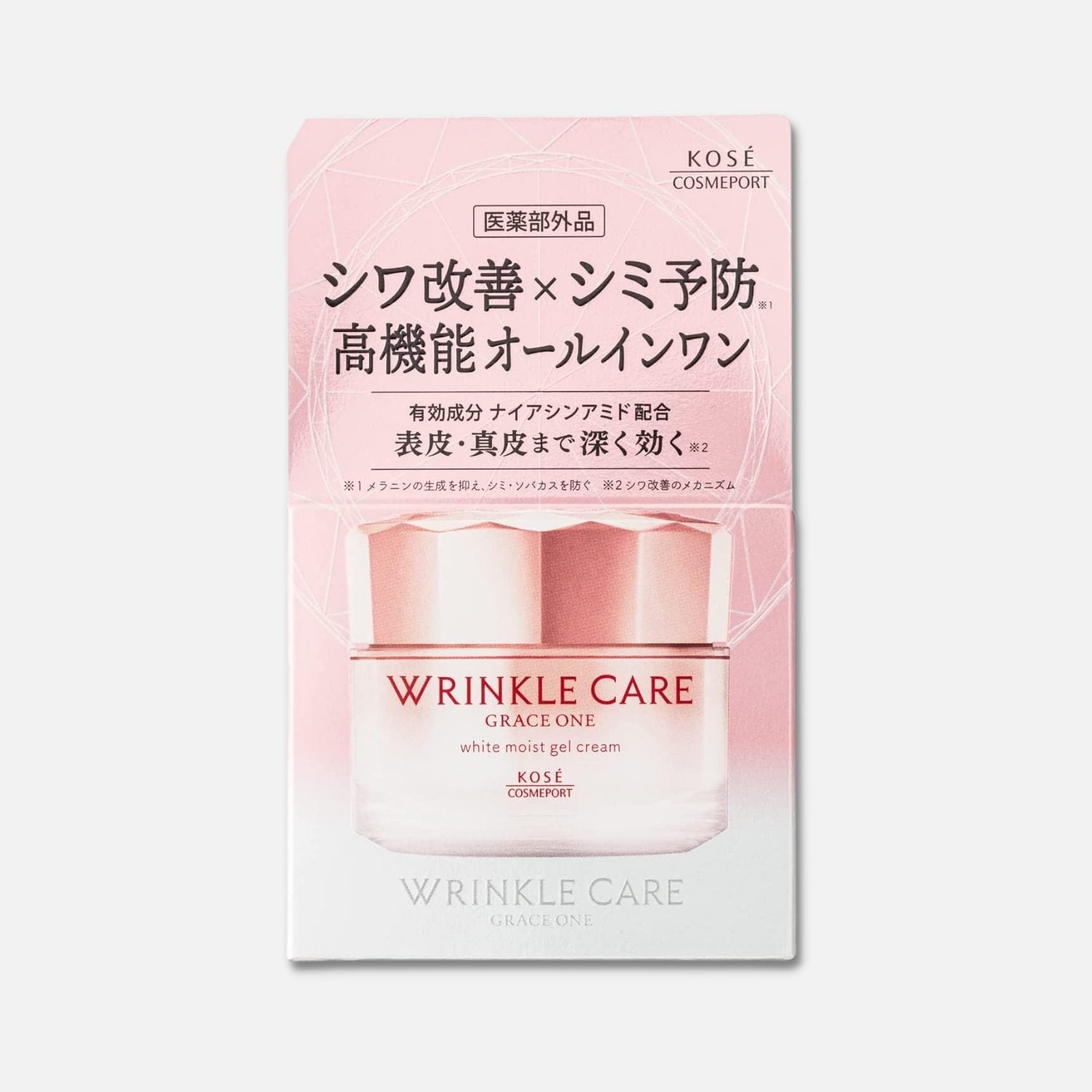 Kose Grace Wrinkle Care White Moist Gel Cream 100g - Buy Me Japan