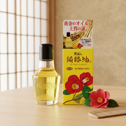 Kurobara 100% Pure Tsubaki Hair Oil 72ml