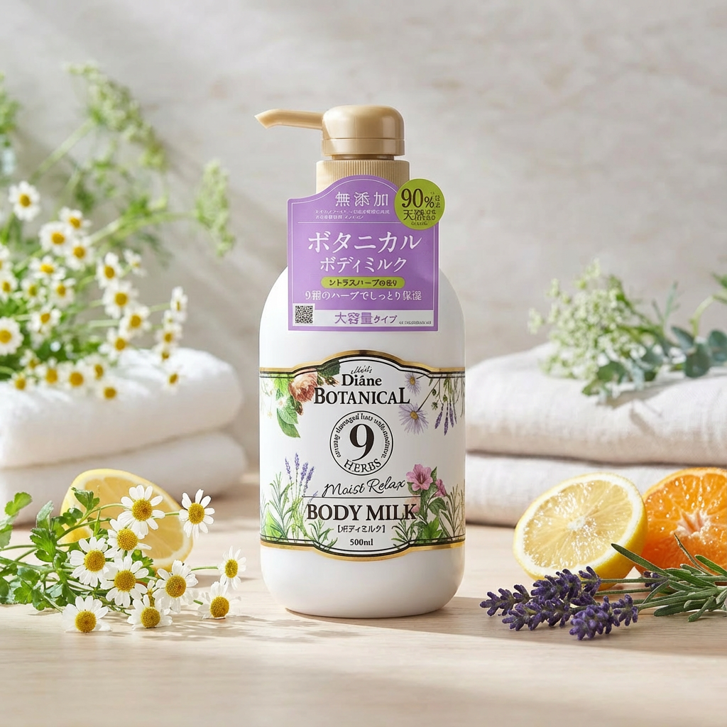 Diane Botanical Deep Moist Body Milk Citrus Herb 500ml