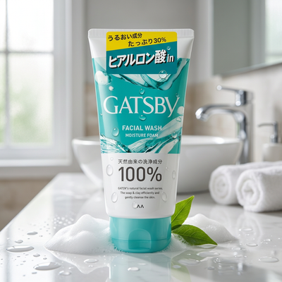 Gatsby Facial Wash Moisture Foam 130g