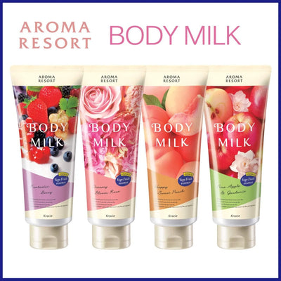 Aroma Resort Body Milk Fine Apple & Gardenia 200g - Buy Me Japan