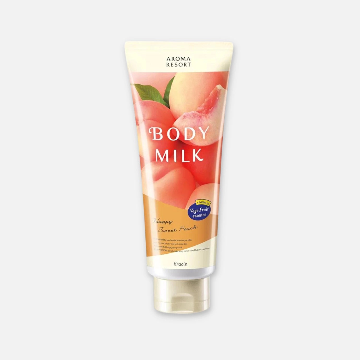 Aroma Resort Body Milk Happy Sweet Peach 200g - Buy Me Japan