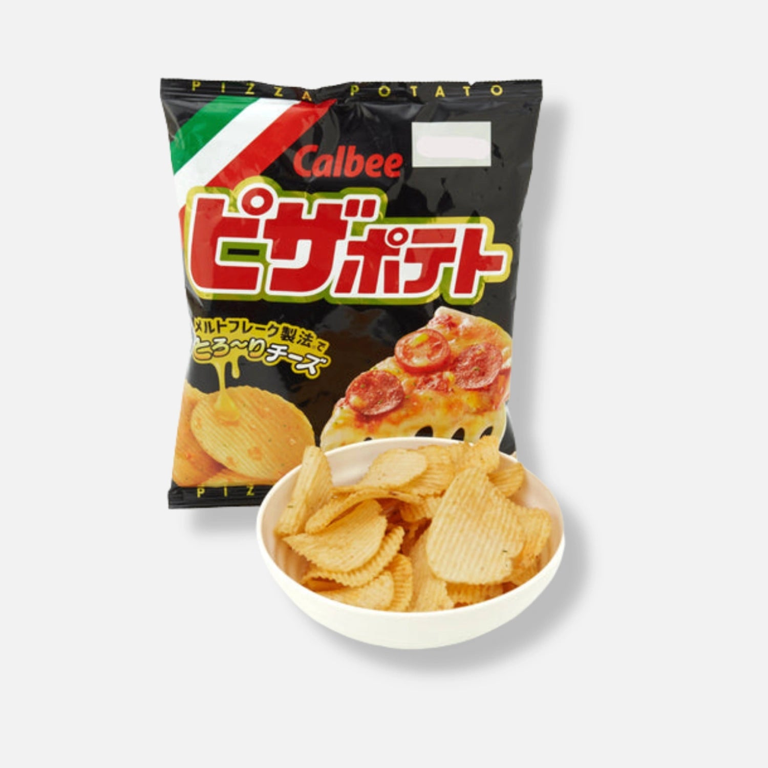 Calbee Pizza Potato Chips 60g – Buy Me Japan