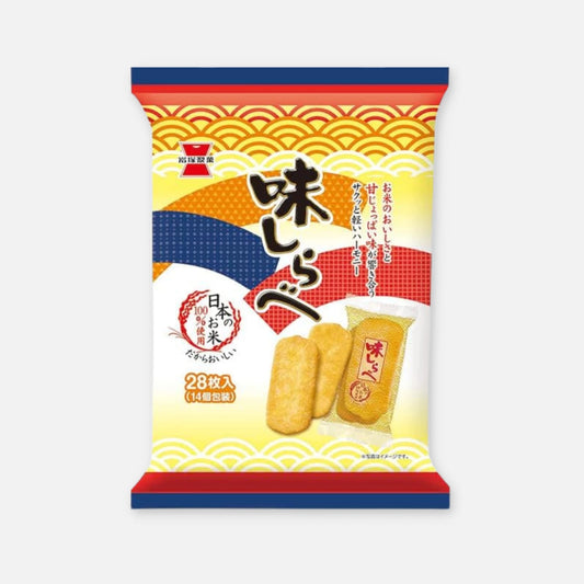 Iwatsuka Seika Aji Shirabe Salty Rice Crackers (28 Units) - Buy Me Japan