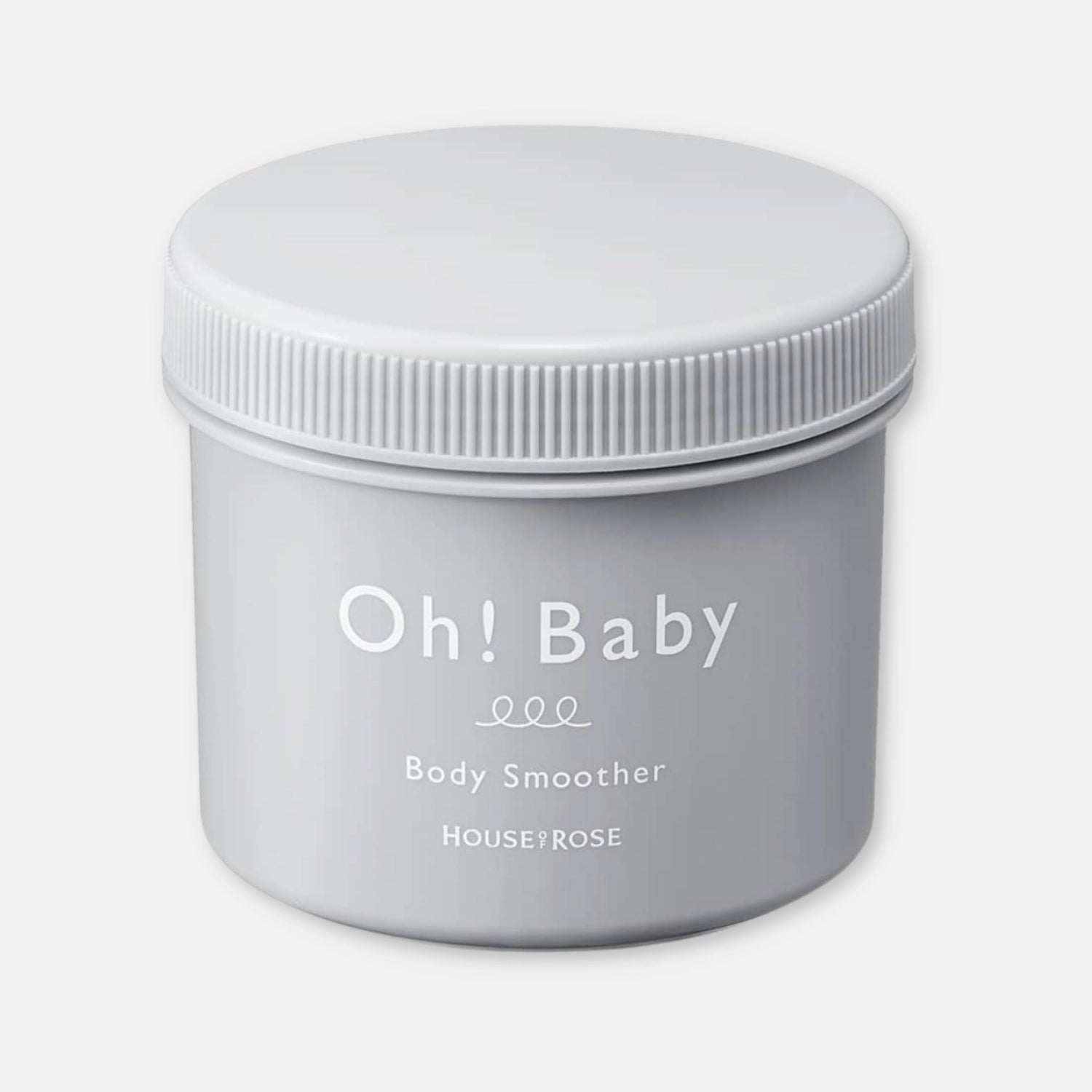 House Of Rose Oh! Baby Body Scrub Smoother Cream Charcoal 350g - Buy Me Japan