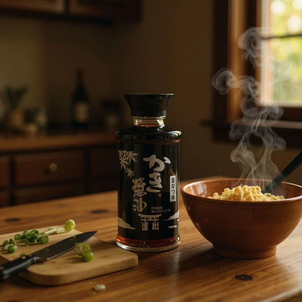 Asamurasaki Shoyu Oyster Soy Sauce With Traditional Glass Bottle 150ml