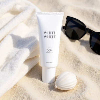 Whith White Sunscreen SPF 50+ PA++++ 50g