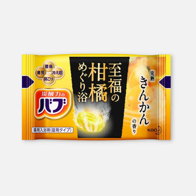 Kao Bub Aroma Bath Salt Bombs 40g (Various Scents) - Buy Me Japan