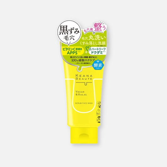 Meishoku Keana Beaute Vitamin C Scrub Face Wash 120g - Buy Me Japan