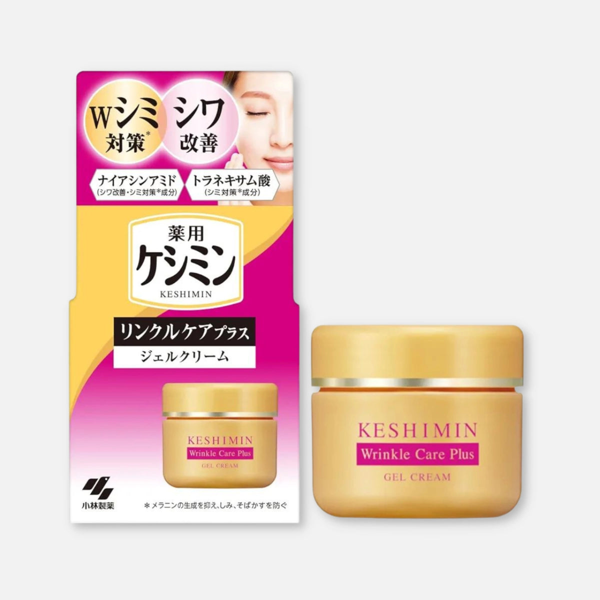 Keshimin Wrinkle Care Plus Gel Cream 50g – Buy Me Japan