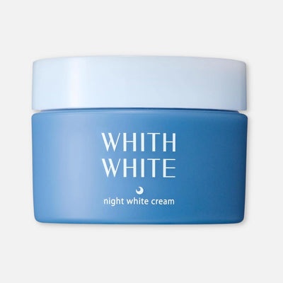 With White Whitening Night Cream 50g - Buy Me Japan