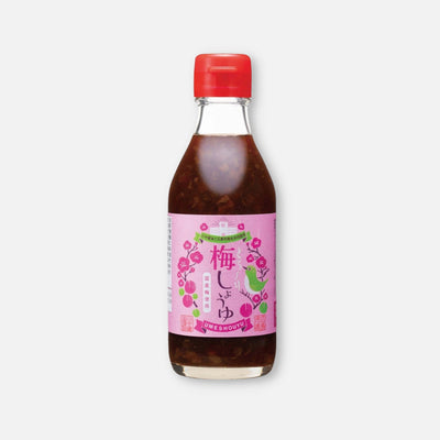 Kawanaka Ume Shoyu Soy Sauce with Plum Infused Glass Bottle 200ml - Buy Me Japan