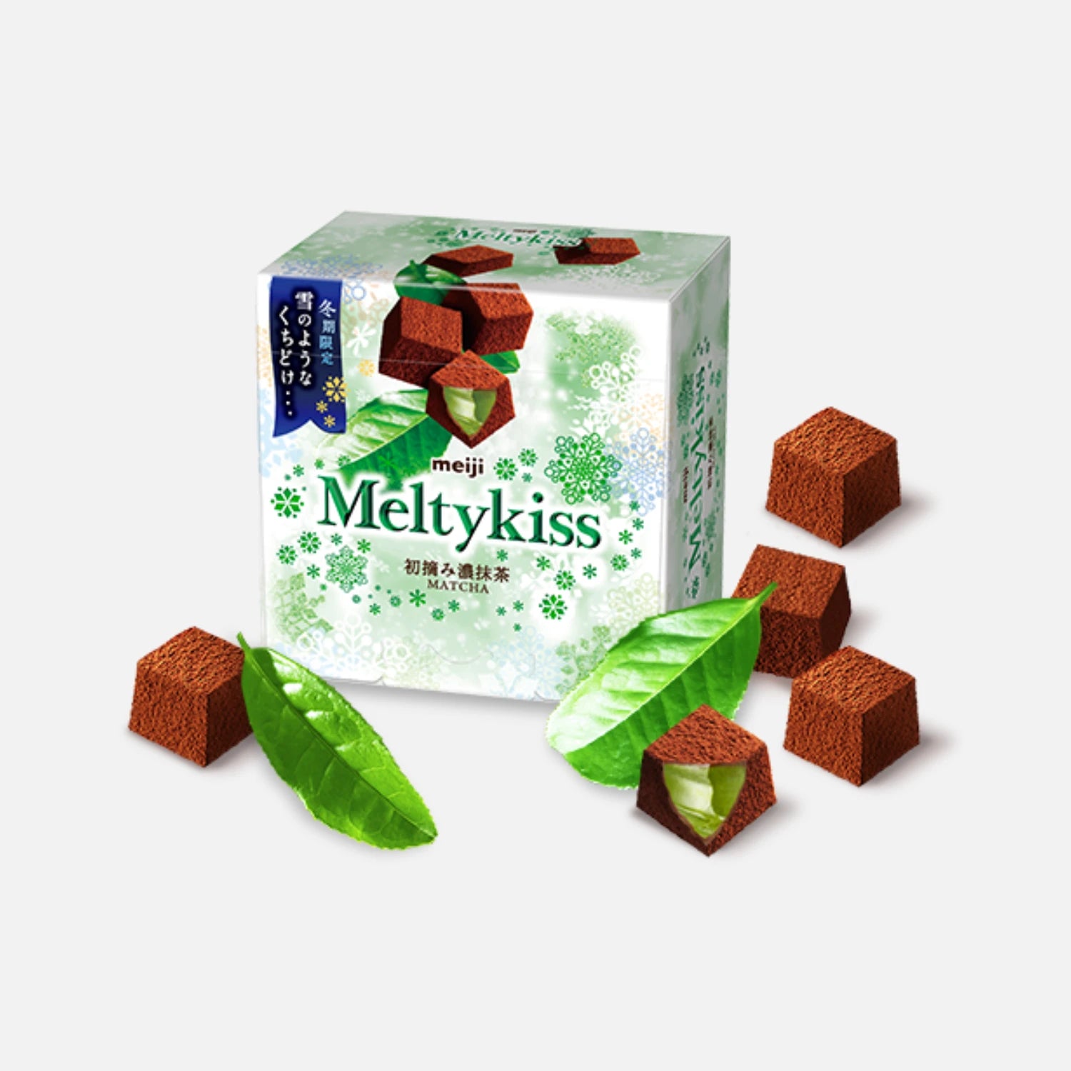 Meiji Melty Kiss Matcha 52g - Buy Me Japan