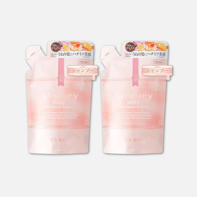& Honey Melty Moist Repair Shampoo Only Refill (Set of 2) 350ml x2