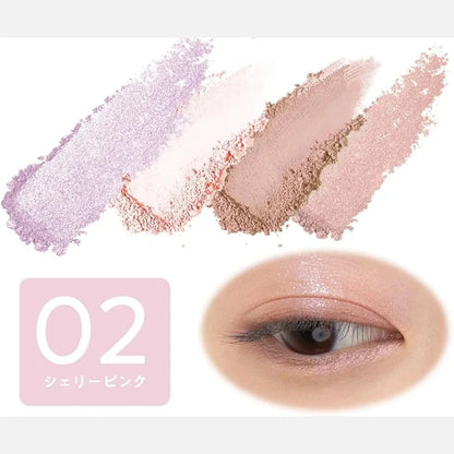 Cezanne Pale Tone Eye Shadow 4.3g (Various Shades)