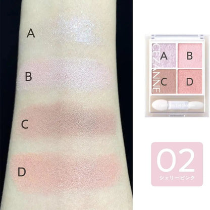 Cezanne Pale Tone Eye Shadow 4.3g (Various Shades)