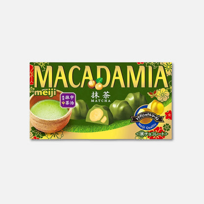 Meiji Macadamia Matcha Chocolate 63g