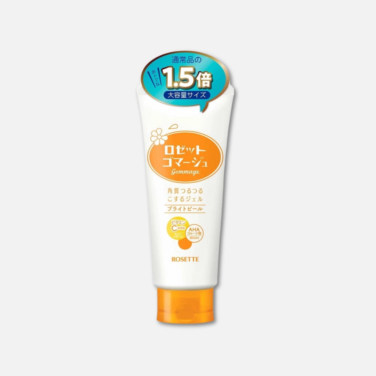 Rosette Gommage Vitamin C & AHA Bright Peeling Gel 180g