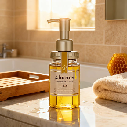 & Honey Deep Moist Hair Oil 100ml