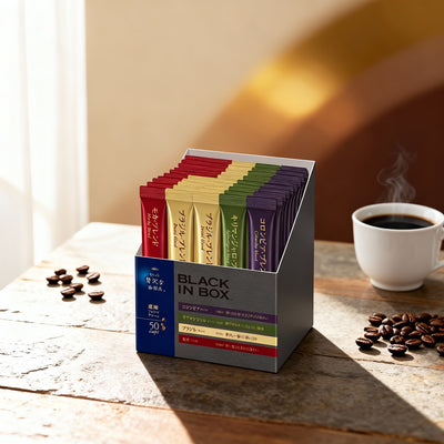 AGF Blendy Sticks Assortment Coffee Black In Box (Pack of 50)