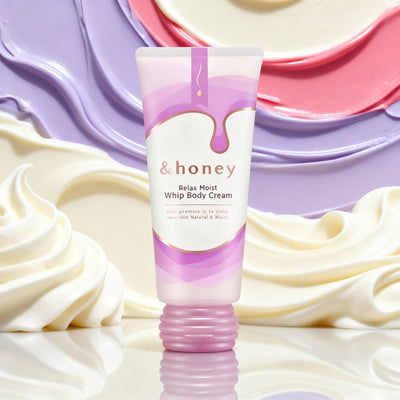 & Honey (Relax Moist) Whip Body Cream 180g