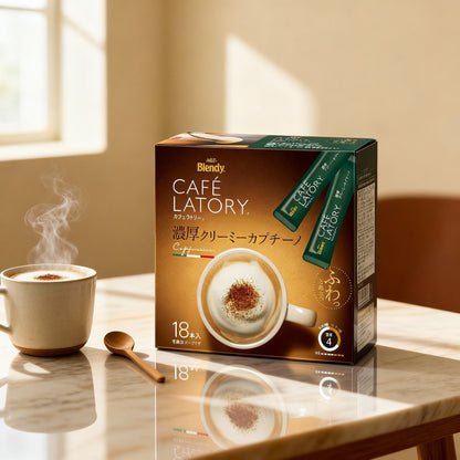 AGF Blendy Sticks Café Latory Creamy Cappuccino (Pack of 18)