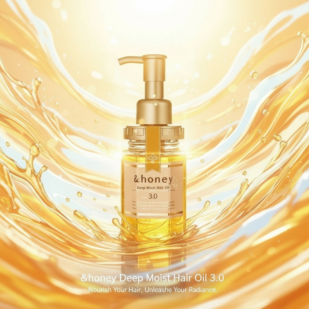 & Honey Deep Moist Hair Oil 100ml
