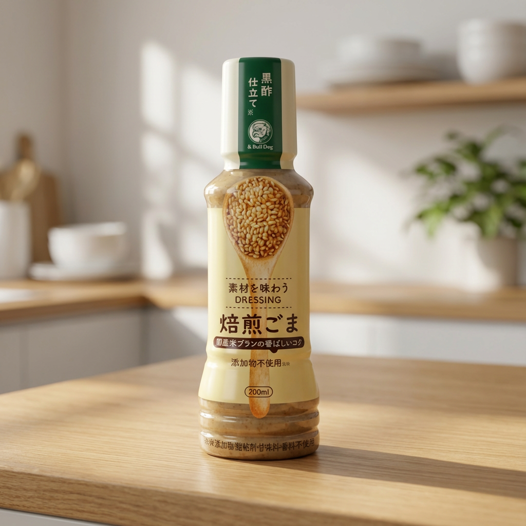 Bull-Dog Salad Dressing Roasted Sesame Seeds 200ml