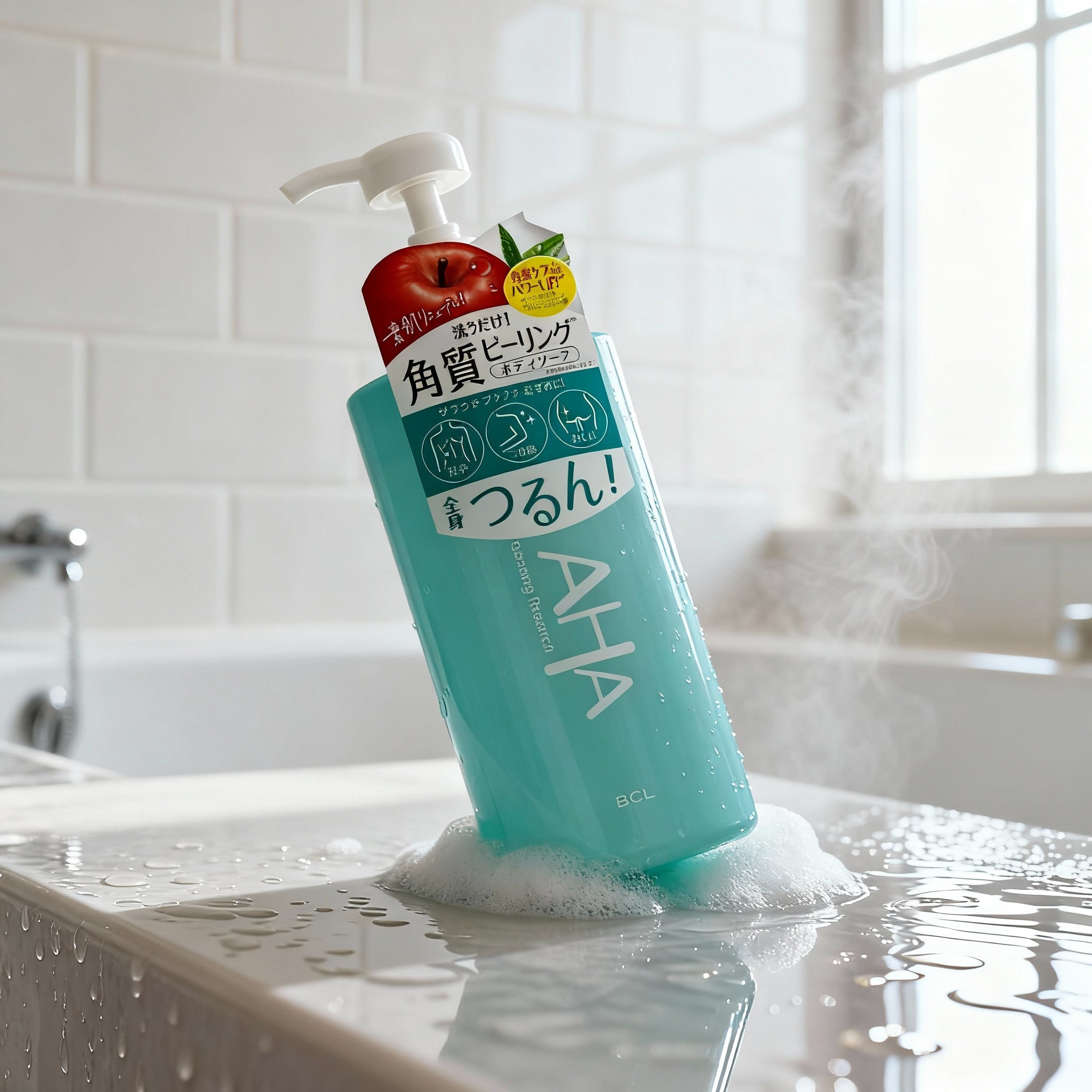 BCL AHA Cleansing Research Body Peel Soap 480ml