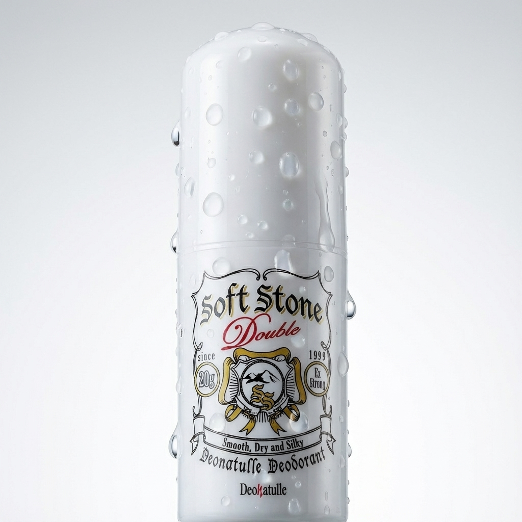 Deonatulle Soft Stone Double Deodorant Antiperspirant Stick 20g