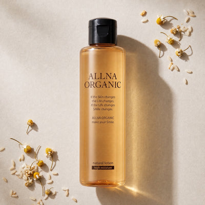 Allna Organic Moisturizing Facial Toner 200ml - top angle