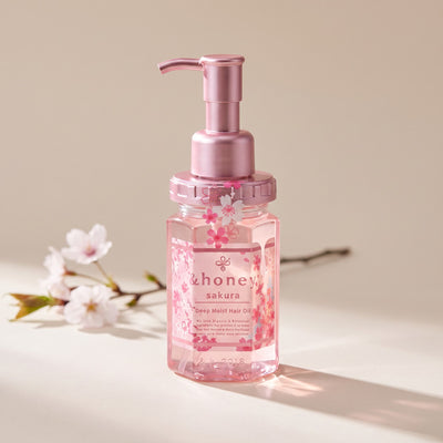 & Honey Sakura Limited Edition Deep Moist Hair Oil 100ml — GIFT DEFAULT