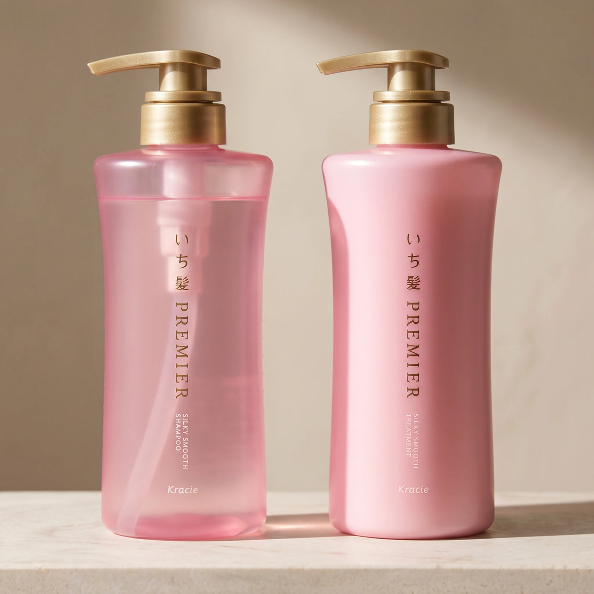 Kracie Ichikami PREMIER Silky Smooth Shampoo & Treatment Set 450ml + 450g — GIFT - MACRO