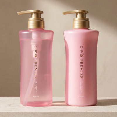 Kracie Ichikami PREMIER Silky Smooth Shampoo & Treatment Set 450ml + 450g — GIFT - MACRO