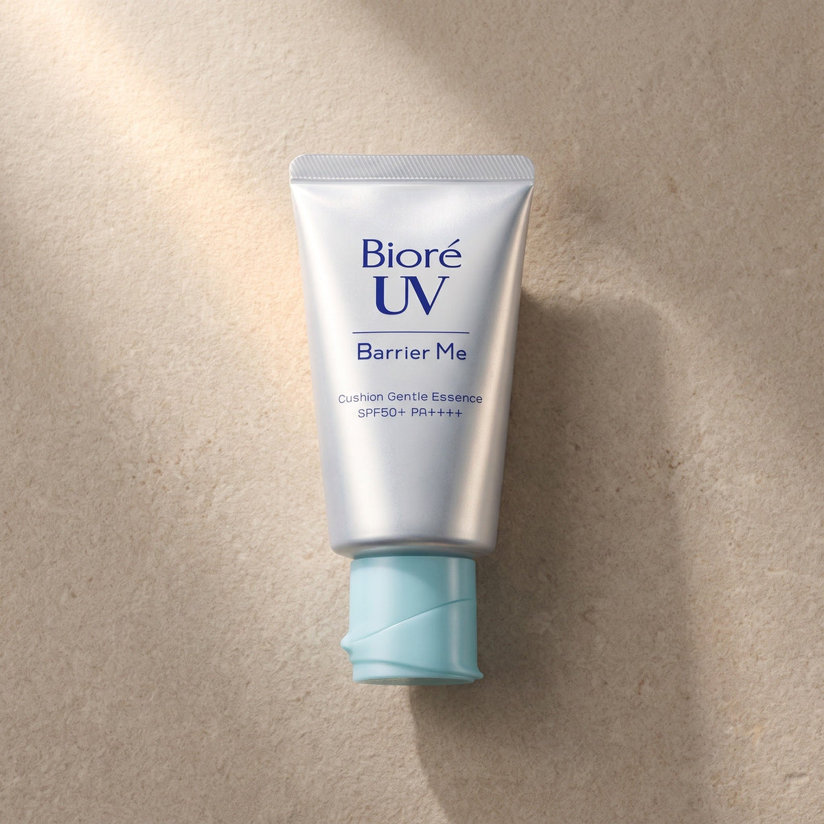 Biore UV Barrier Me Cushion Gentle Essence SPF 50+ PA++++ 60g — GIFT TOP ANGLE