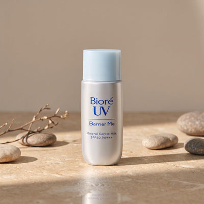 Biore UV Barrier Me Mineral Gentle Milk SPF 50+ PA++++ 50ml — GIFT DEFAULT