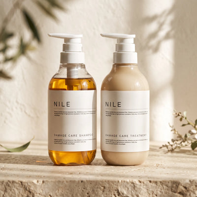 Nile Damage Care Shampoo & Treatment 400ml Each — default lifestyle view