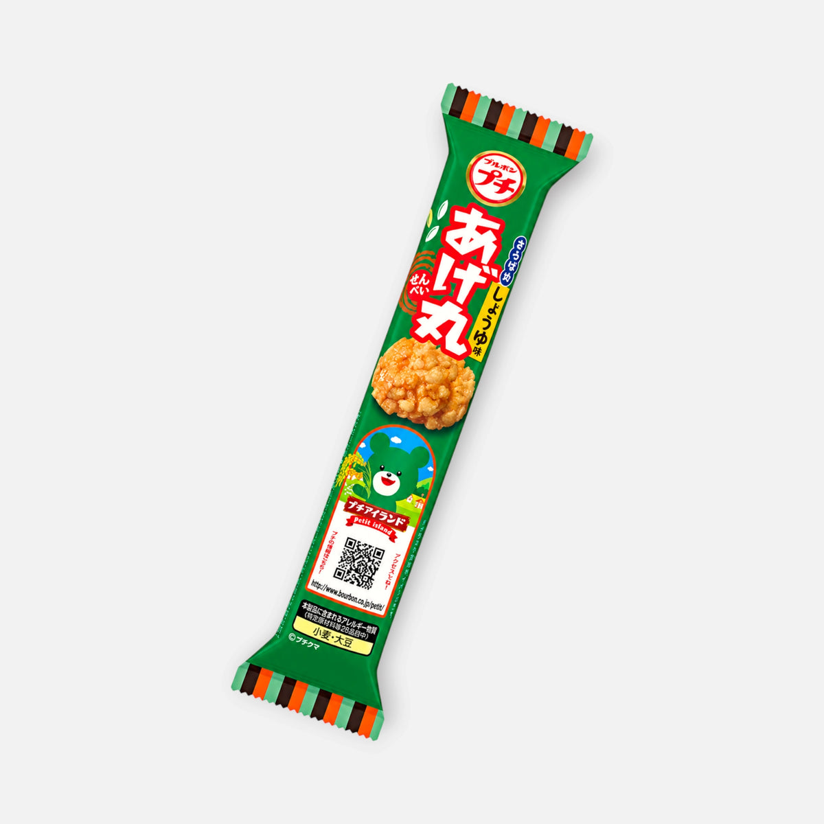 Bourbon Petit Age Maru Soy Sauce Rice Crackers 26g
