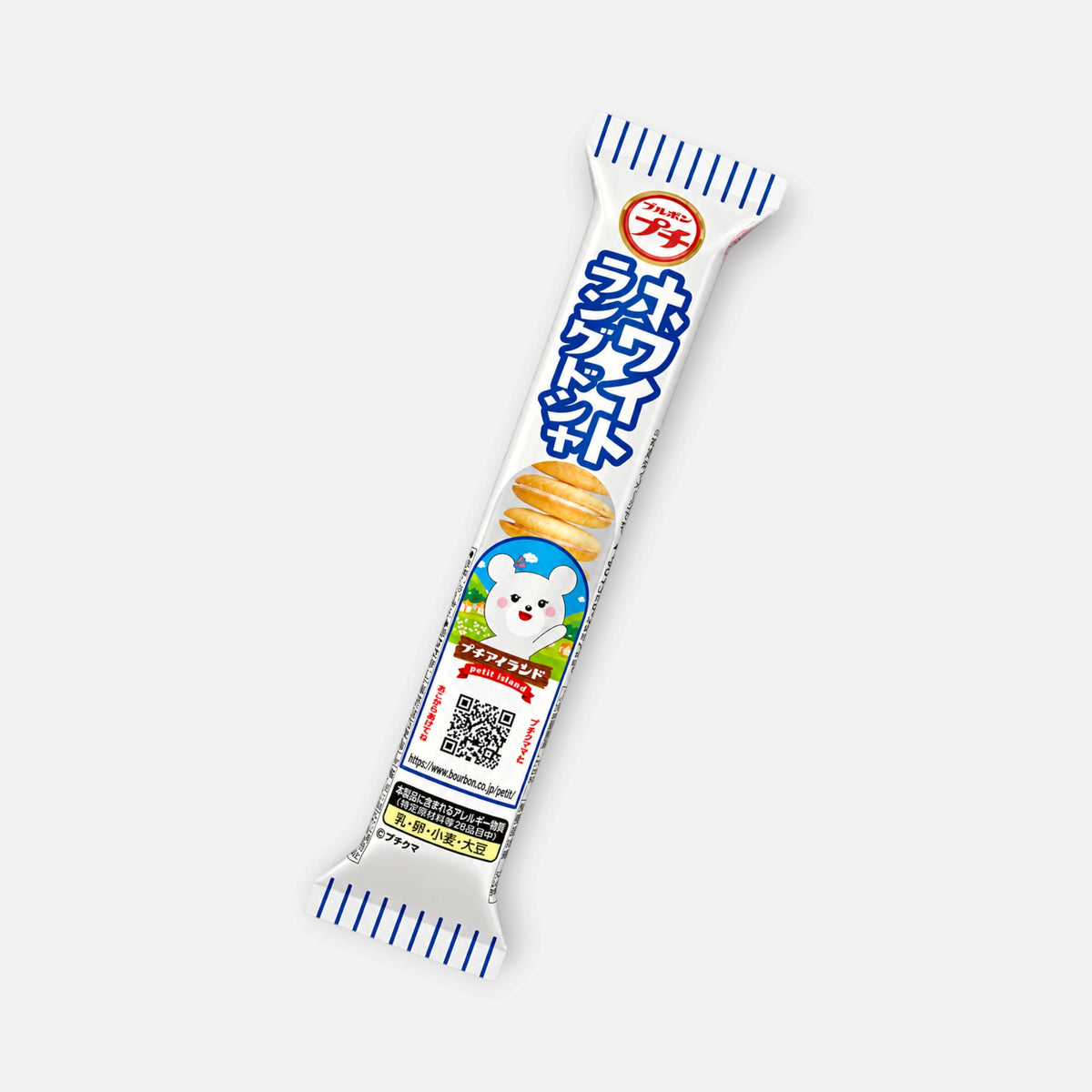 Bourbon Petit White Langue de Chat Cookies 40g