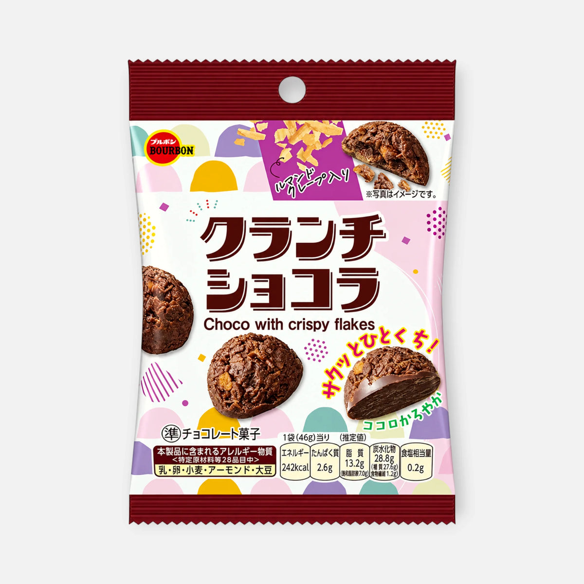Bourbon Crunch Chocolat 46g
